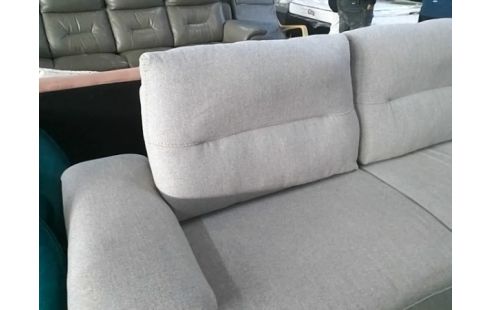 CANAPE 3P TISSU GRIS