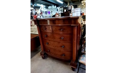 COMMODE D'APPUI NOYER