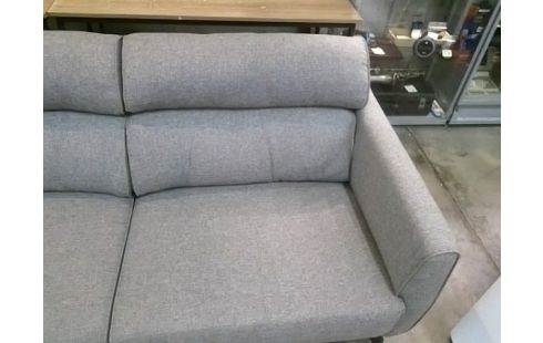 CANAPE TISSU GRIS MODERNE