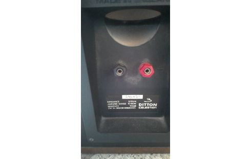 PAIRE D' ENCEINTES 3  DITTON  CELESTION