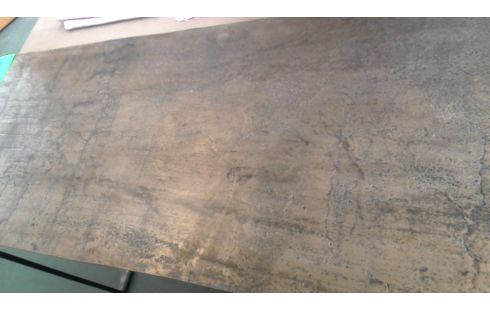 CONSOLA BRONCE COLOR NEGRO METAL