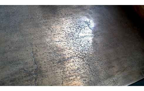 CONSOLA BRONCE COLOR NEGRO METAL