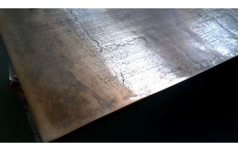 CONSOLA BRONCE COLOR NEGRO METAL