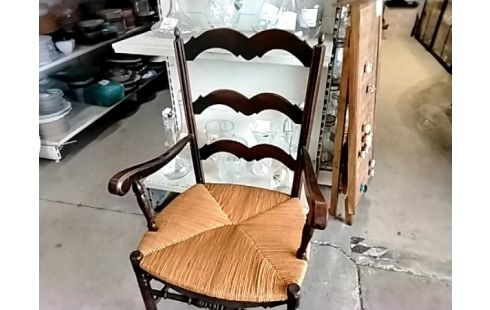 FAUTEUIL PAILLE ANCIEN