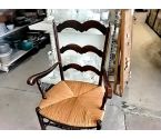 FAUTEUIL PAILLE ANCIEN