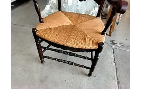 FAUTEUIL PAILLE ANCIEN
