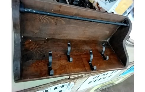 ETAGERE A CASSEROLES BOIS