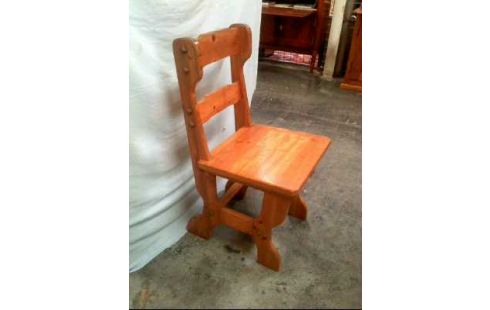 STUHL KIEFER VOLLHOLZ DUNKEL