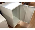 MEUBLE BLANC MÉTAL 92X45X45