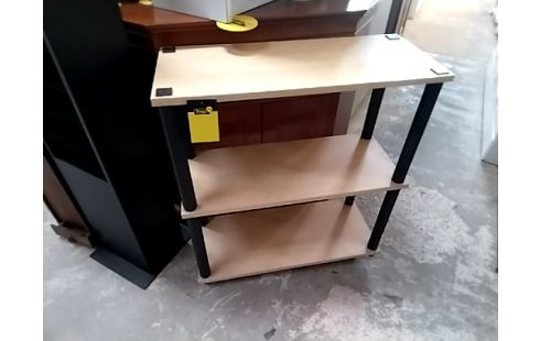 ETAGERE MODERNE 3 NIVEAUX BEIGE