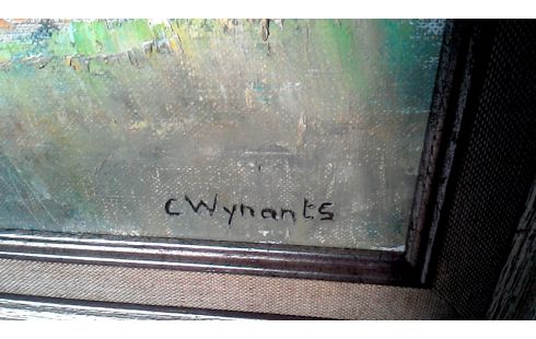 SCHILDERIJ BOERDERIJ