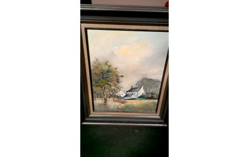 SCHILDERIJ BOERDERIJ