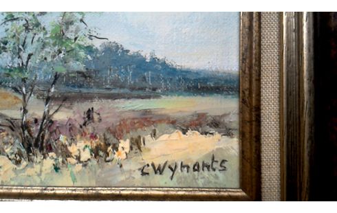 GEMÃLDE HEIDEKRAUT GEWIDMET