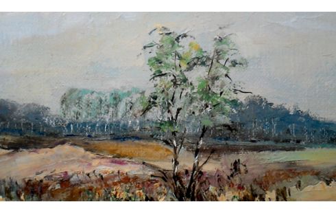 GEMÃLDE HEIDEKRAUT GEWIDMET