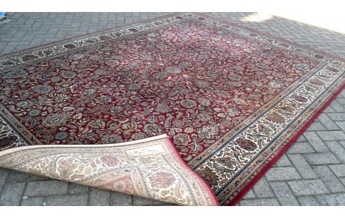 TAPIS BORDEAUX BEIGE