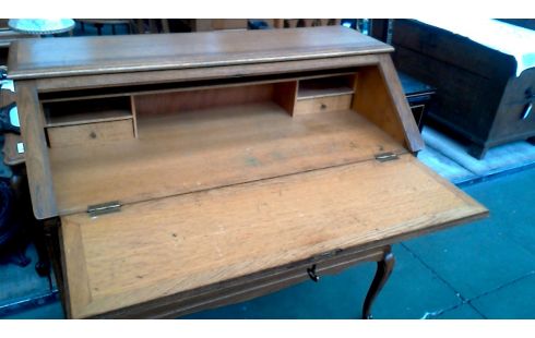 SECRETAIRE CHENE BRETON 2 TIROIRS