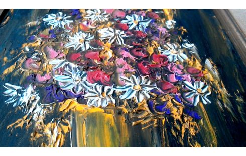 GEMÃLDE, , HEIZKÖRPER BLUME