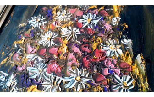 GEMÃLDE, , HEIZKÖRPER BLUME