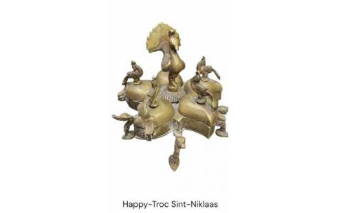OBJET DECO, , POT A EPICES INDES BRONZE