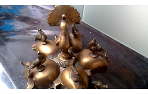 OBJET DECO, , POT A EPICES INDES BRONZE
