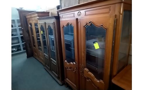 VITRINE 2 PORTES MERISIER