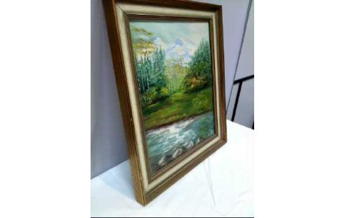 GEMÄLDE I.R. FLUSS MIT