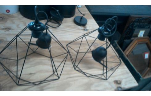 HANGLAMP 1 METAAL ZWART