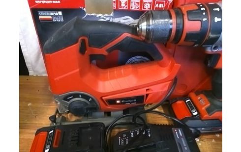 LOT DE 3 OUTILS A MAIN EINHELL AVEC BOITE