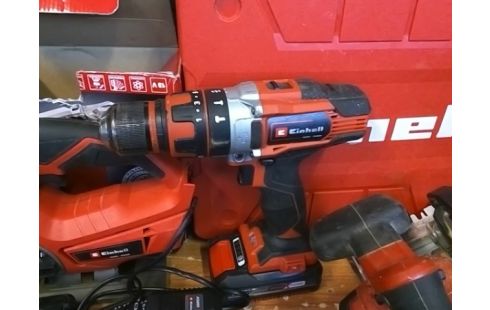 LOT DE 3 OUTILS A MAIN EINHELL AVEC BOITE