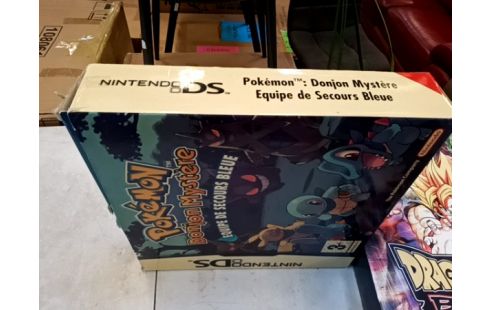 BOITE PLV JEUX VIDÉO POKÉMON DONJON MYSTÈRE DS