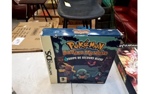 BOITE PLV JEUX VIDÉO POKÉMON DONJON MYSTÈRE DS