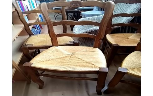 CHAISE LOT DE 5 STYLE LXV