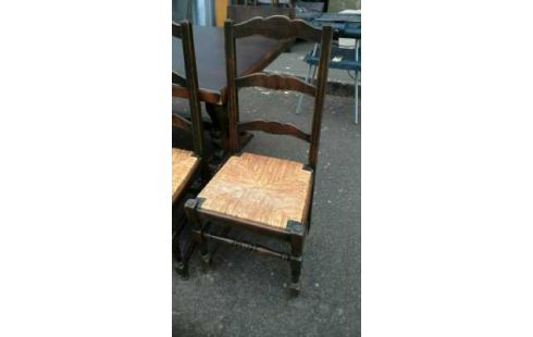 CHAISES LOT DE 6
