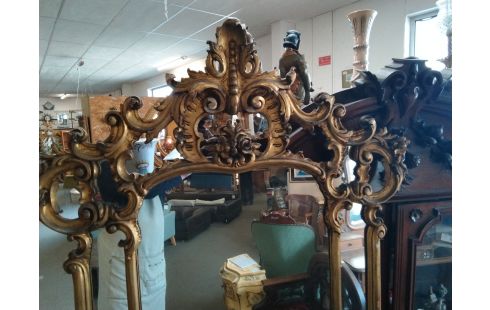 MIROIR STYLE ROCAILLE