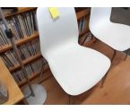 CHAISE BLANCHE PLASTIQUE