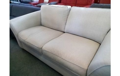 CANAPE 2P TISSU GRIS