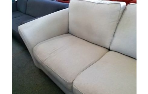 CANAPE 2P TISSU GRIS