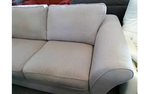 CANAPE 2P TISSU GRIS