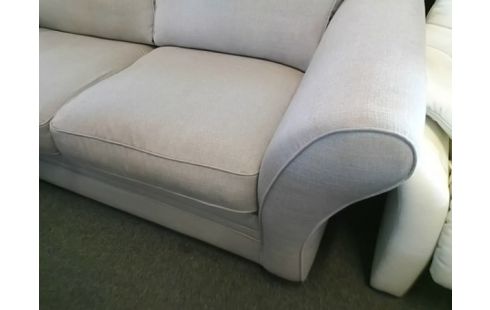 CANAPE 2P TISSU GRIS