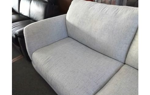 CANAPE 3P TISSU GRIS