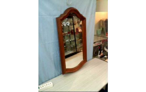 SPIEGEL HOLZRAHMEN GESCHW. VINTAGE