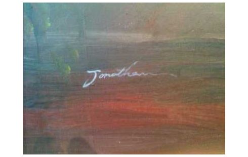 ÖLGEMÄLDE <JONATHAN> I.R. BLUMENSTILLLEBEN