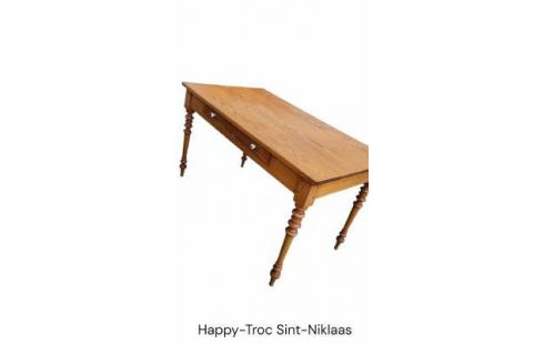 MESA DE COMEDOR PINO 1 CAJÓN ANTIGUO