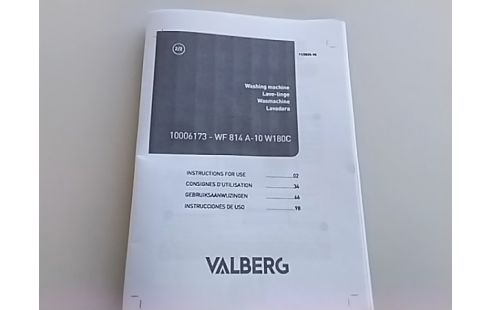 LAVE LINGE VALBERG 8KG DOC RSV
