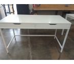 BUREAU IKEA 2 TIROIRS BLANC