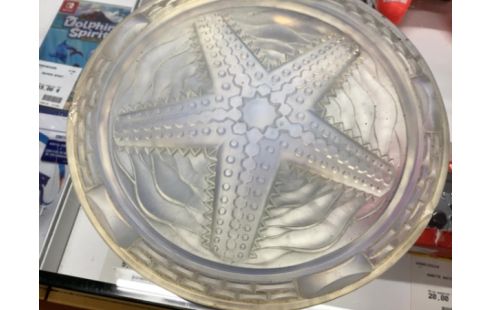 DESSOUS DE PLAT OPALESCENT ÉTOILE DE MER