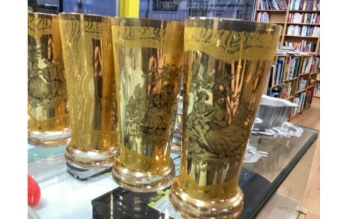 SERVICE VERRE DORÉE X6