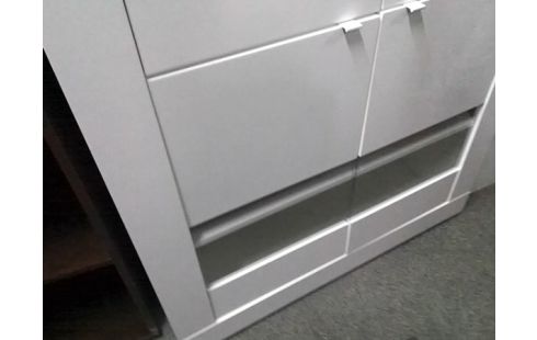 MEUBLE MODERNE BLANC 4P