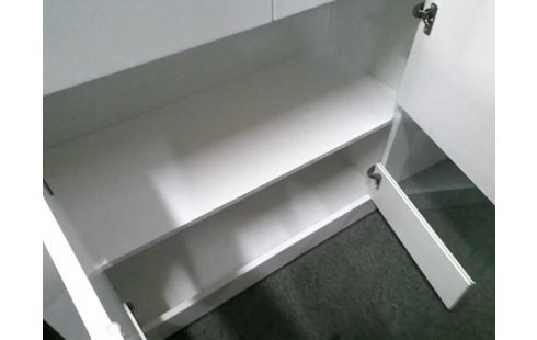 MEUBLE MODERNE BLANC 4P