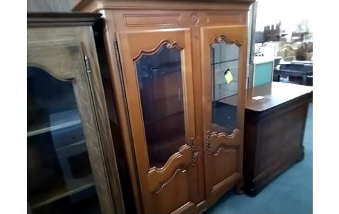 VITRINE 2 PORTES MERISIER